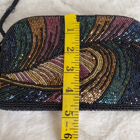 Vintage Fully Beaded Purse! - Picture 6 of 6